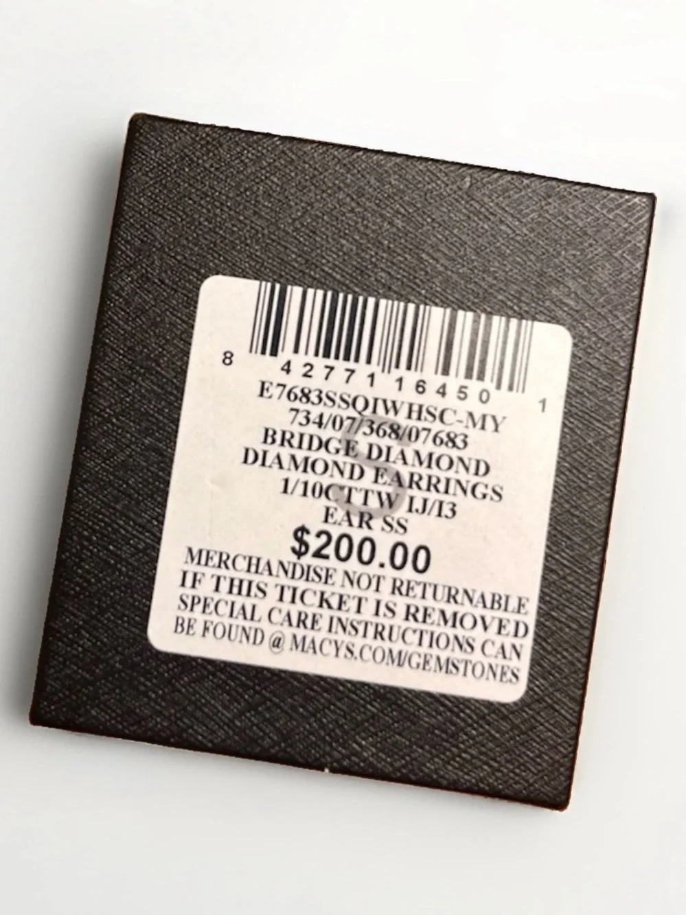 Macys sterling silver